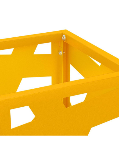 Supporto per Ombrellone Senape 15,5 x 15,5 x 49 cm Metallo