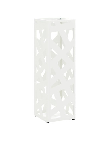 Supporto per Ombrellone Bianco 15,5 x 15,5 x 49 cm Metallo