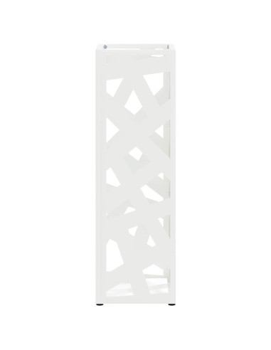 Supporto per Ombrellone Bianco 15,5 x 15,5 x 49 cm Metallo