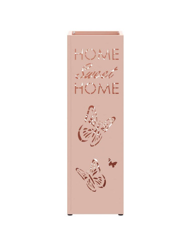 Supporto per Ombrellone Rosa 15,5 x 15,5 x 49 cm Metallo