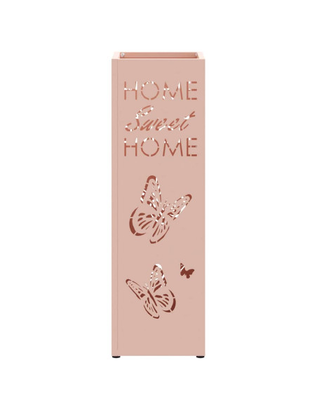 Supporto per Ombrellone Rosa 15,5 x 15,5 x 49 cm Metallo