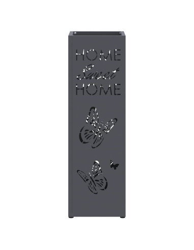 Supporto per Ombrellone Antracite 15,5 x 15,5 x 49 cm Metallo