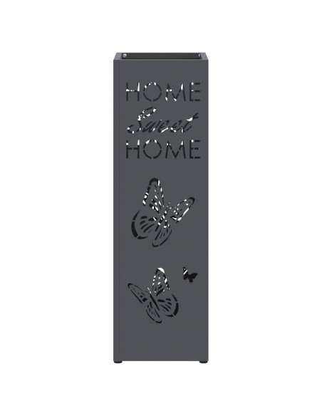 Supporto per Ombrellone Antracite 15,5 x 15,5 x 49 cm Metallo