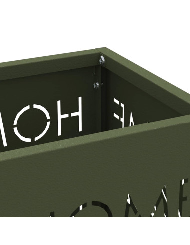 Supporto per Ombrellone Oliva 15,5 x 15,5 x 49 cm Metallo
