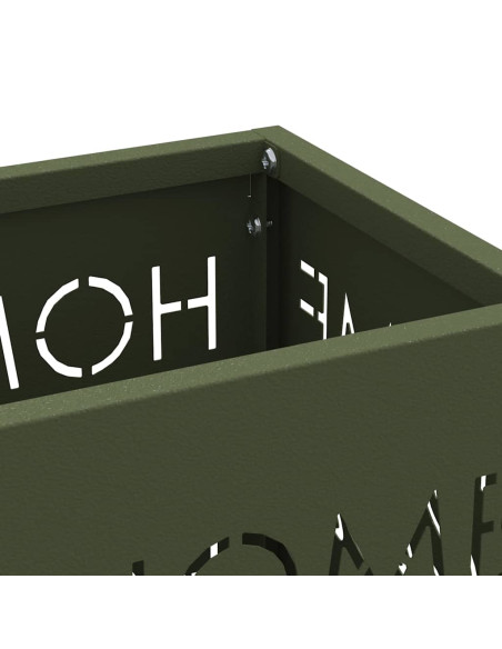 Supporto per Ombrellone Oliva 15,5 x 15,5 x 49 cm Metallo