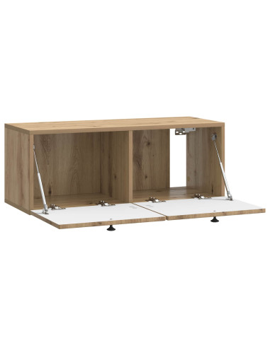 Mobile Porta TV da Muro Rovere Artigianale 78,5 x 31 x 30 cm