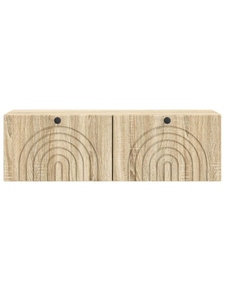 Mobile Porta TV da Muro Rovere Sonoma 98 x 31 x 30 cm