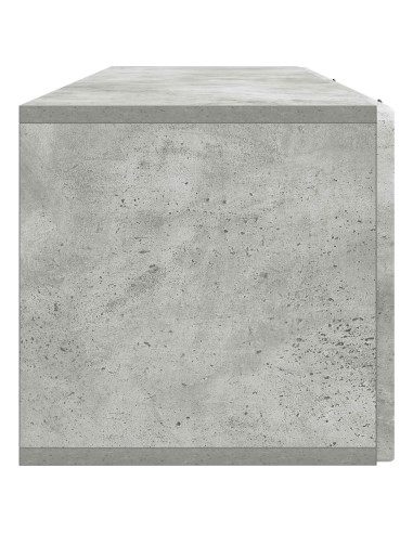 Mobile Porta TV da Muro Grigio Cemento 98 x 31 x 30 cm