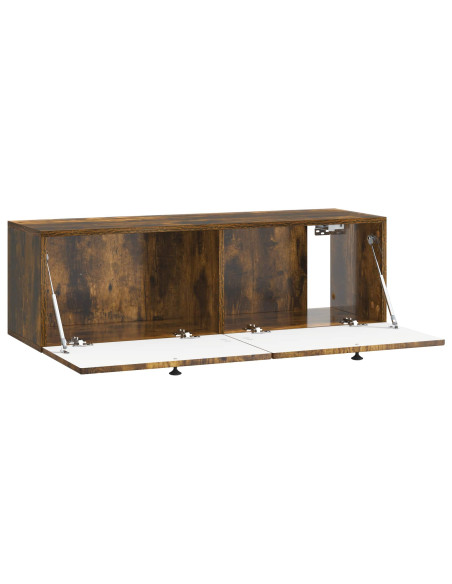 Mobile Porta TV da Muro Rovere Fumo 98 x 31 x 30 cm