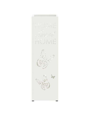 Supporto per Ombrellone Bianco 15,5 x 15,5 x 49 cm Metallo