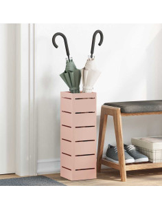 Supporto per Ombrellone Rosa 15,5 x 15,5 x 49 cm Metallo