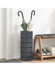 Supporto per Ombrellone Antracite 15,5 x 15,5 x 49 cm Metallo