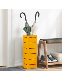 Supporto per Ombrellone Senape 15,5 x 15,5 x 49 cm Metallo