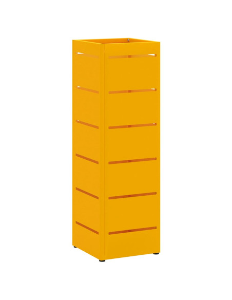 Supporto per Ombrellone Senape 15,5 x 15,5 x 49 cm Metallo