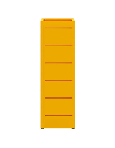 Supporto per Ombrellone Senape 15,5 x 15,5 x 49 cm Metallo