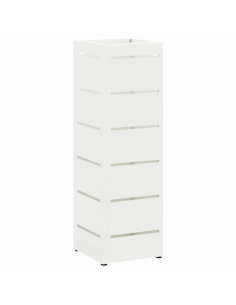 Supporto per Ombrellone Bianco 15,5 x 15,5 x 49 cm Metallo 2