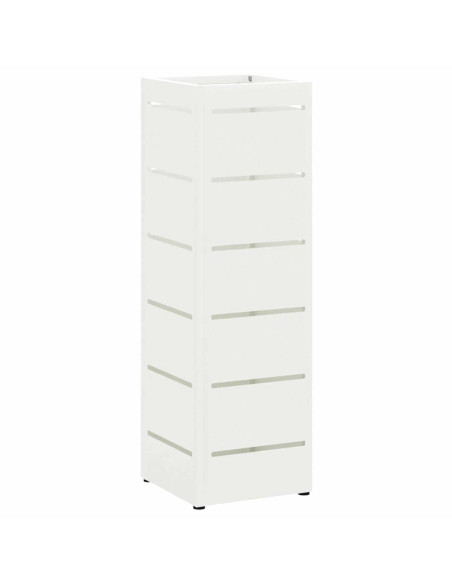 Supporto per Ombrellone Bianco 15,5 x 15,5 x 49 cm Metallo