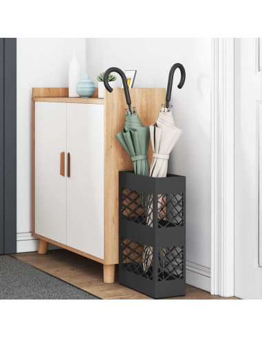 Supporto per Ombrellone Nero 28 x 12 x 41 cm Acciaio