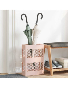 Supporto per Ombrellone Rosa 28 x 12 x 41 cm Acciaio