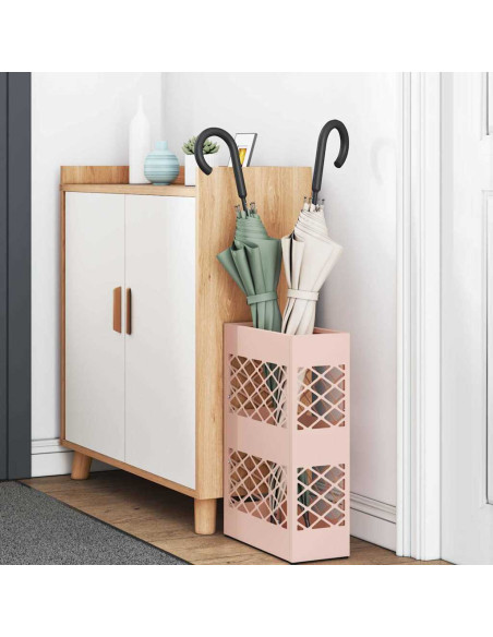Supporto per Ombrellone Rosa 28 x 12 x 41 cm Acciaio