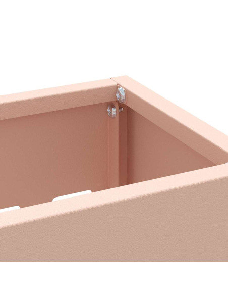 Supporto per Ombrellone Rosa 28 x 12 x 41 cm Acciaio