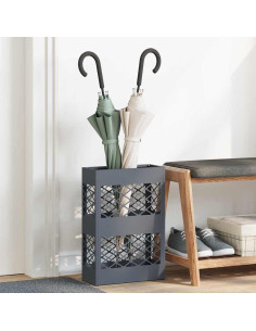 Supporto per Ombrellone Antracite 28 x 12 x 41 cm Acciaio