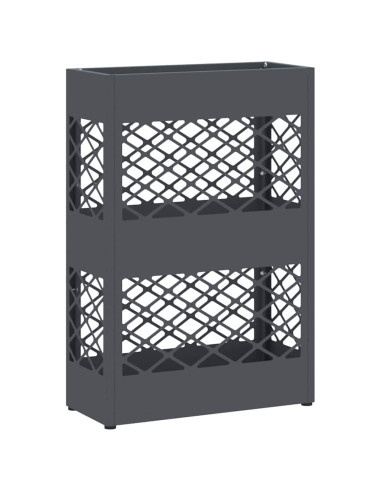 Supporto per Ombrellone Antracite 28 x 12 x 41 cm Acciaio