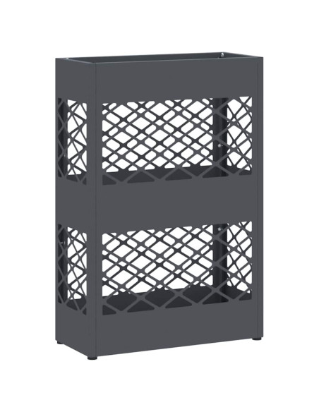 Supporto per Ombrellone Antracite 28 x 12 x 41 cm Acciaio