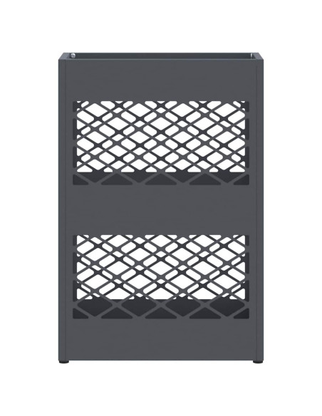Supporto per Ombrellone Antracite 28 x 12 x 41 cm Acciaio