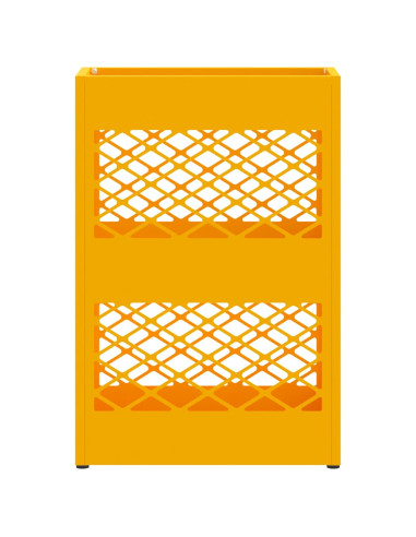 Supporto per Ombrellone giallo senape 28 x 12 x 41 cm Acciaio