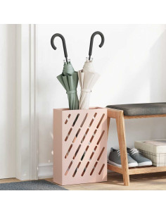 Supporto per Ombrellone Rosa 28 x 12 x 41 cm Acciaio