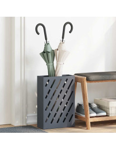 Supporto per Ombrellone Antracite 28 x 12 x 41 cm Acciaio