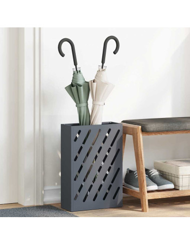 Supporto per Ombrellone Antracite 28 x 12 x 41 cm Acciaio