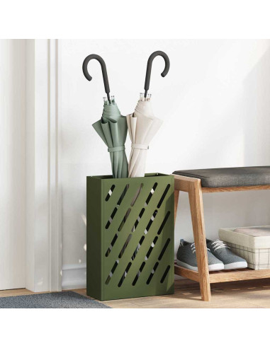 Supporto per Ombrellone Oliver verde 28 x 12 x 41 cm Acciaio