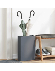 Supporto per Ombrellone Antracite 28 x 12 x 41 cm Acciaio