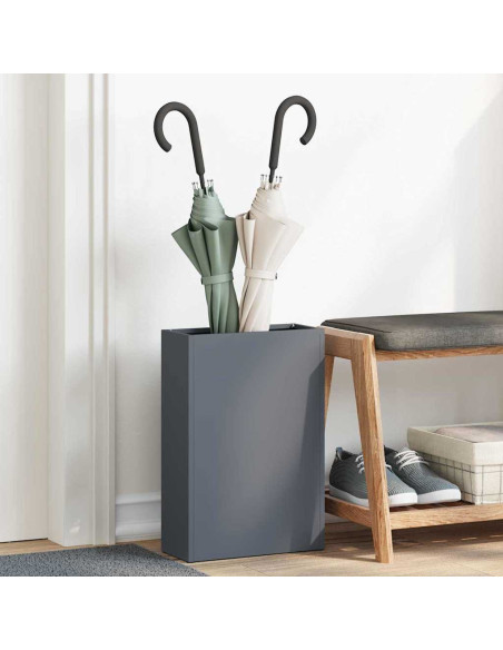 Supporto per Ombrellone Antracite 28 x 12 x 41 cm Acciaio