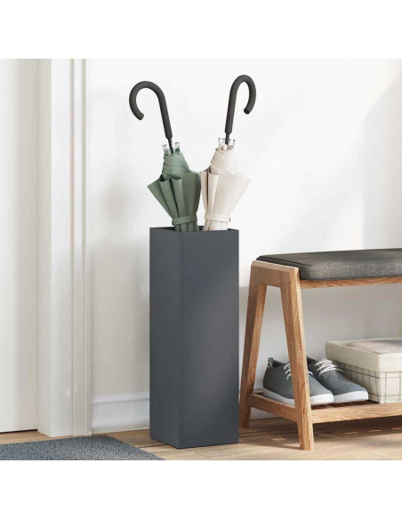 Supporto per Ombrellone Antracite 15,5 x 15,5 x 49 cm Metallo