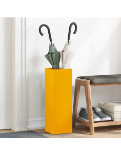 Supporto per Ombrellone Senape 15,5 x 15,5 x 49 cm Metallo
