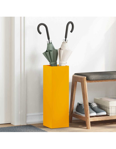 Supporto per Ombrellone Senape 15,5 x 15,5 x 49 cm Metallo
