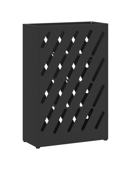 Supporto per Ombrellone Nero 28 x 12 x 41 cm Acciaio