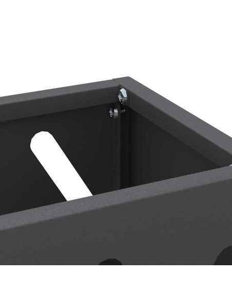 Supporto per Ombrellone Nero 28 x 12 x 41 cm Acciaio
