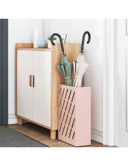 Supporto per Ombrellone Rosa 28 x 12 x 41 cm Acciaio