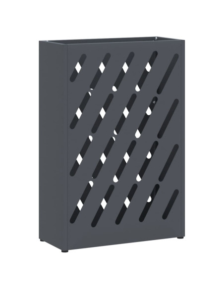 Supporto per Ombrellone Antracite 28 x 12 x 41 cm Acciaio