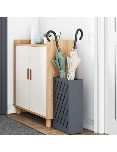 Supporto per Ombrellone Antracite 28 x 12 x 41 cm Acciaio