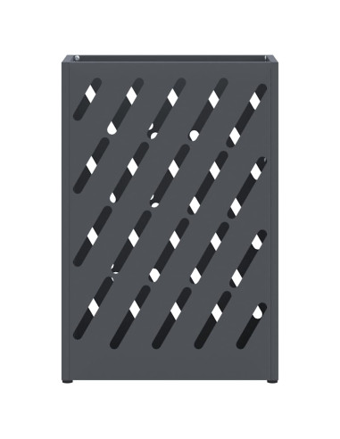Supporto per Ombrellone Antracite 28 x 12 x 41 cm Acciaio