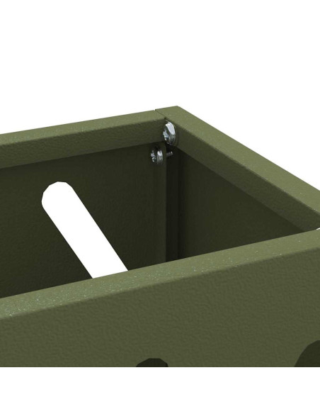 Supporto per Ombrellone Oliver verde 28 x 12 x 41 cm Acciaio