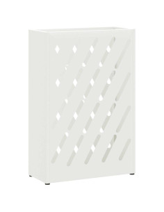 Supporto per Ombrellone Bianco 28 x 12 x 41 cm Acciaio 2