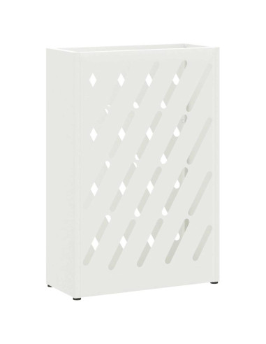 Supporto per Ombrellone Bianco 28 x 12 x 41 cm Acciaio