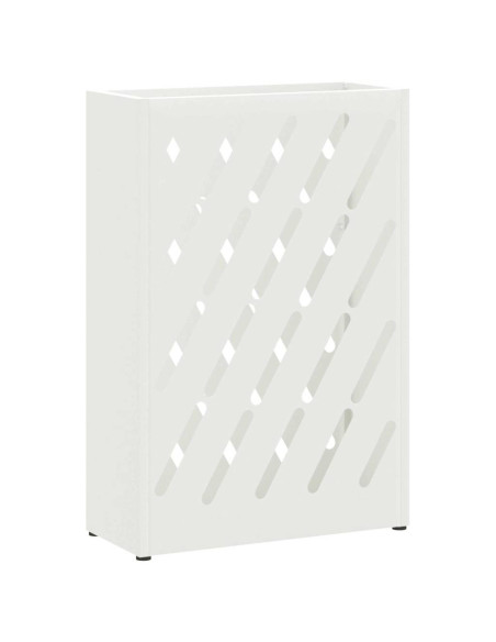 Supporto per Ombrellone Bianco 28 x 12 x 41 cm Acciaio