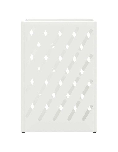 Supporto per Ombrellone Bianco 28 x 12 x 41 cm Acciaio